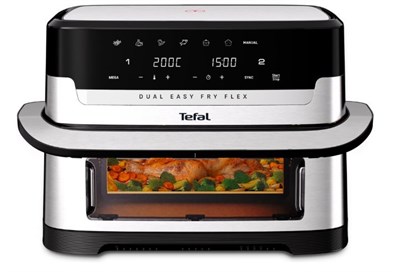 Аэрогриль Tefal Dual Easy Fry Flex EY9228E0 - фото 19090