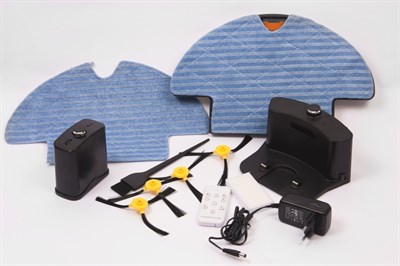 робот-пылесос panda x900 wet clean red - фото 24045