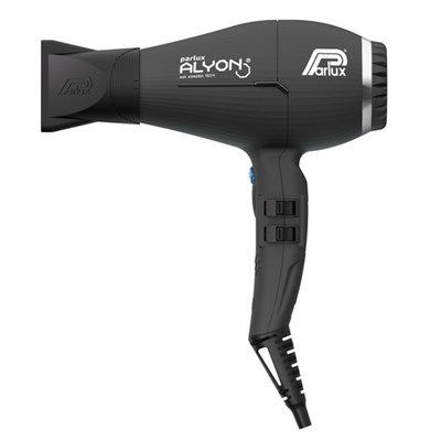 фен parlux alyon ionic matt black - фото 24277
