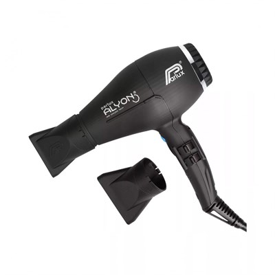 фен parlux alyon ionic matt black - фото 24278