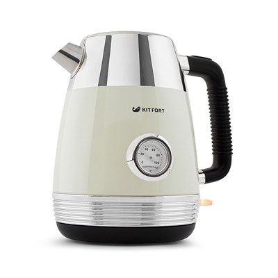 чайник kitfort кт-633-3 бежевый - фото 24403