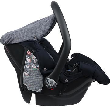 автокресло-переноска группа 0+ (до 13 кг) cam area zero + цвет синий лен - фото 24448