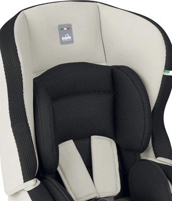 автокресло группа 1/2/3 (9-36 кг) cam travel evolution черный/серый - фото 24451
