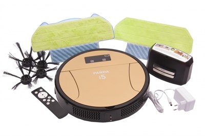 пылесос-робот panda i5 gold - фото 24590