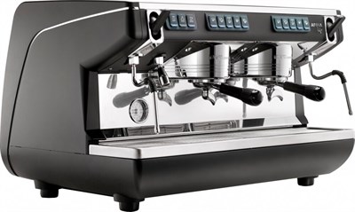 nuova simonelli appia life 2gr v 220v black+economizer+high groups рожковая кофемашина - фото 24846