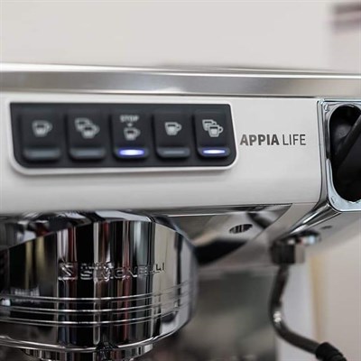 nuova simonelli appia life 2gr v 220v black+economizer+high groups рожковая кофемашина - фото 24847