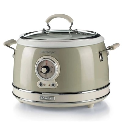 пароварка электрическая ariete vintage 2904/03 бежевый - фото 24888