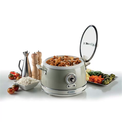 пароварка электрическая ariete vintage 2904/03 бежевый - фото 24890