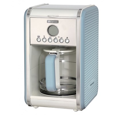 капельная кофеварка ariete vintage 1342/05 голубой - фото 24895