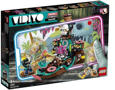 конструктор lego vidiyo 43114 корабль пирата панка - фото 24903