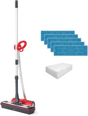 паровая швабра polti moppy red premium - фото 25153