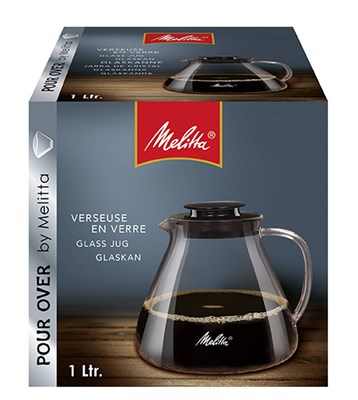 стеклянный графин melitta pour over сервировочный jug 1литр - фото 25678