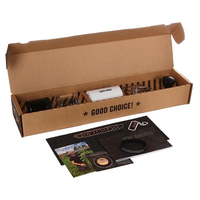 кофемолка ручная comandante c40 nitro blade liquid amber - фото 25962