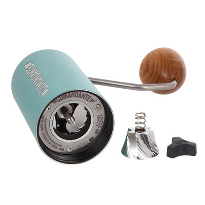 ручная кофемолка comandante c40 nitro blade alpine lagoon - фото 25979