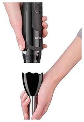 погружной блендер braun mq5275bk, черный - фото 26078