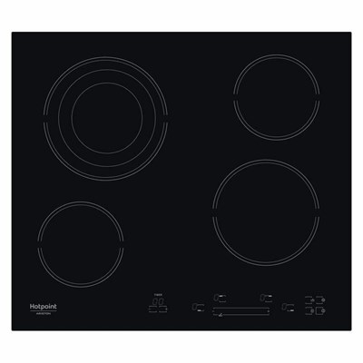 электрическая варочная панель hotpoint-ariston hr 607 b - фото 26241