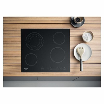 электрическая варочная панель hotpoint-ariston hr 607 b - фото 26242