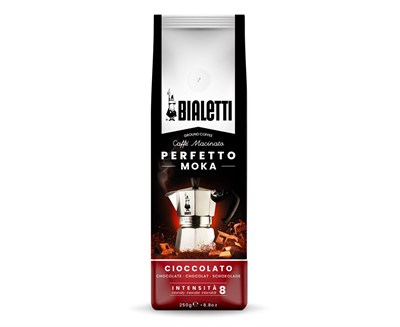 кофе молотый bialetti perfetto moka cioccolato 250гр - фото 26255