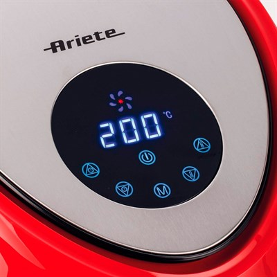 аэрофритюрница ariete 4618/01 airy fryer xxl, красный - фото 26392