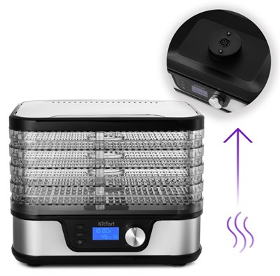 сушилка для овощей и фруктов kitfort kt-1918 - фото 26456