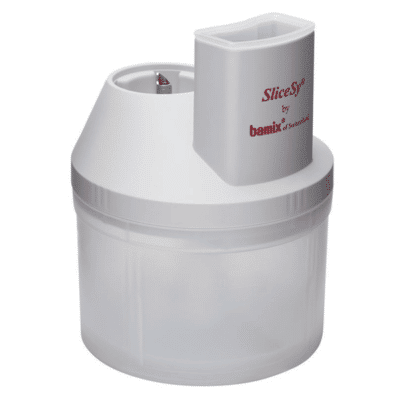 набор насадок bamix slicesy light grey, мини-комбайн для нарезки, шинковки, измельчения, объем 730 мл 7610497621607 - фото 26642