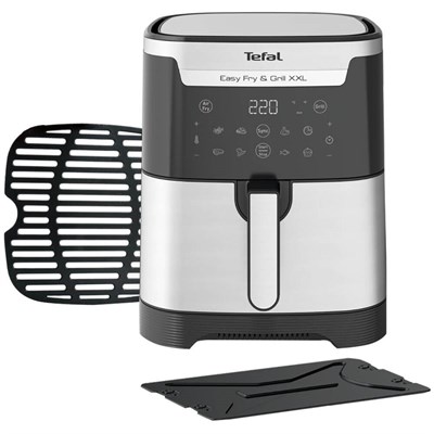 аэрогриль tefal easy fry & grill xxl inox ey801d15 - фото 27096
