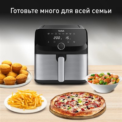 аэрогриль tefal easy fry mega ey855d10 - фото 27109