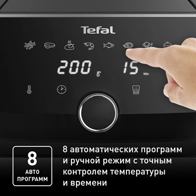 аэрогриль tefal easy fry mega ey855d10 - фото 27111