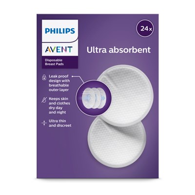 вкладыши для бюстгальтера philips avent 24шт scf254/24 - фото 27133