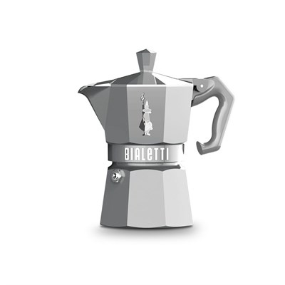 кофеварка bialetti exclusive moka express silver 9053, 3 чашки - фото 27263