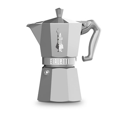 кофеварка bialetti mocha exclusive silver 9054, 6 чашек - фото 27264