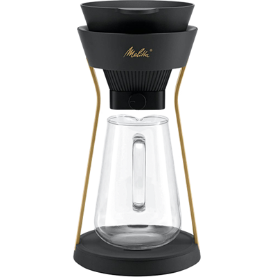 кофеварка кофеварка melitta amano, черный с золотом - фото 27309