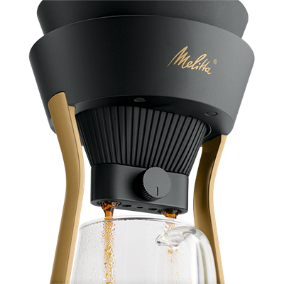 кофеварка кофеварка melitta amano, черный с золотом - фото 27310
