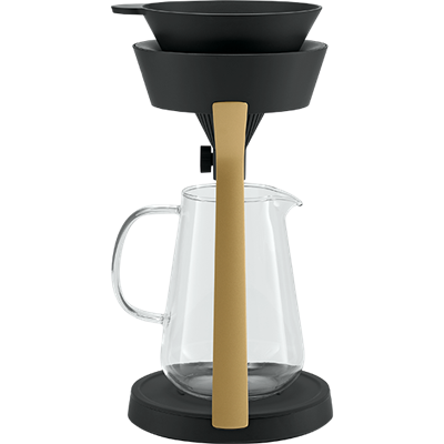 кофеварка кофеварка melitta amano, черный с золотом - фото 27311