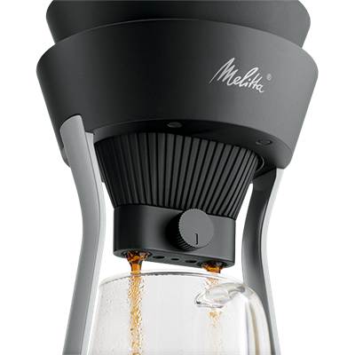 кофеварка кофеварка melitta amano, черно-серебристая - фото 27313