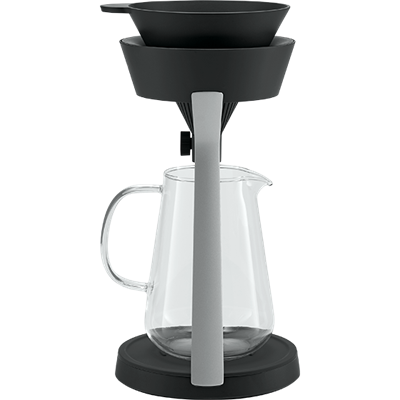 кофеварка кофеварка melitta amano, черно-серебристая - фото 27314