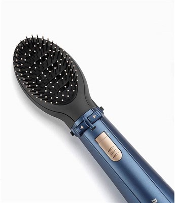фен-щетка babyliss air brush as965e синий/золотистый - фото 27328