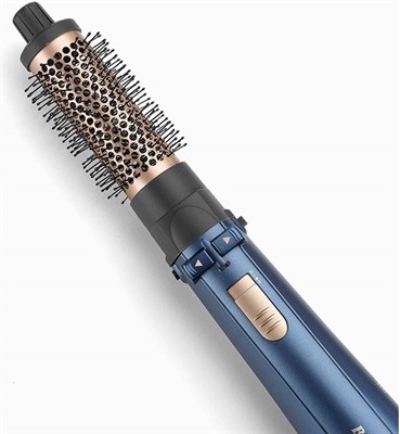 фен-щетка babyliss air brush as965e синий/золотистый - фото 27330