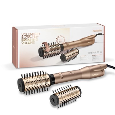 фен-щетка babyliss as952e розовый/черный - фото 27344