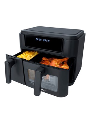 аэрофритюрница steba hf 9501 duo black - фото 27560