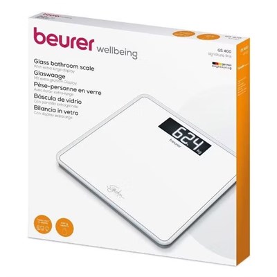 весы электронные beurer gs400 signature line белые - фото 27749