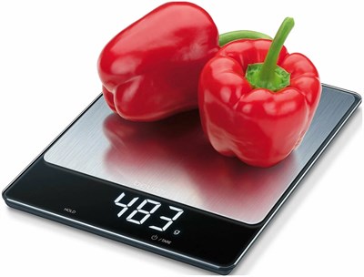 beurer ks 34 xl кухонные весы из нержавеющей стали - фото 27767