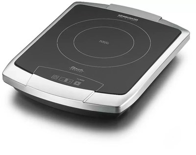 плита rommelsbacher ct 2203/tc с одной конфоркой, стеклокерамическая, 2200 вт, 2-контурная, сенсорная - фото 27968