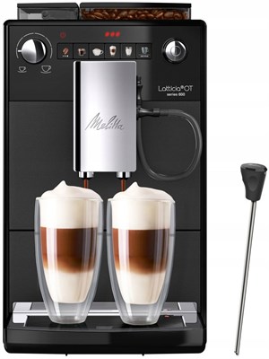 кофемашина melitta caffeo f 300-103 latticia ot, черный - фото 28037
