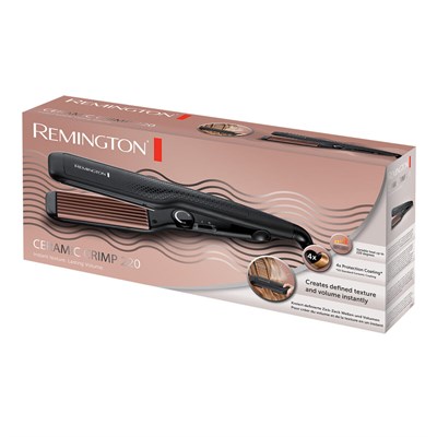 щипцы-гофре для волос remington s3580 ceramic crimp - фото 28140
