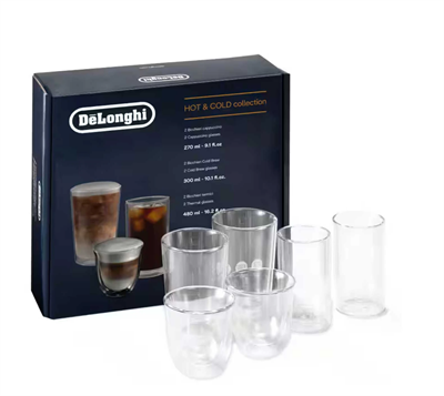 набор стаканов delonghi dlsc326 - фото 28158