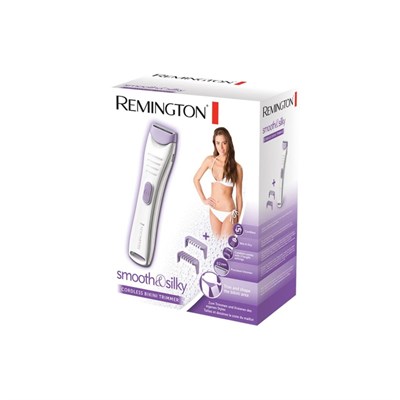 триммер для бикини remington smooth & silky bkt4000 беспроводной - фото 28234