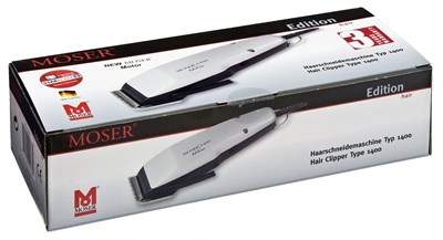 машинка для стрижки moser 1400-0458 silver edition - фото 28276
