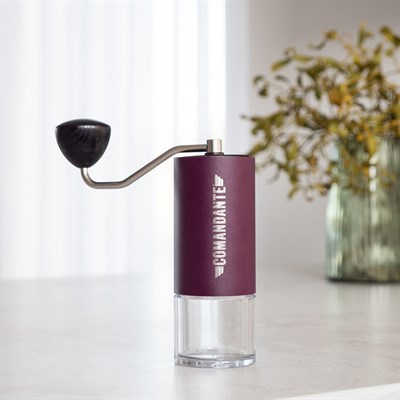 кофемолка ручная comandante c40 nitro blade deep purple - фото 28322