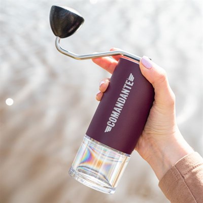 кофемолка ручная comandante c40 nitro blade deep purple - фото 28323